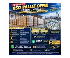 **EXCLUSIVE USD PALLET OPPORTUNITY — NAIROBI, KENYA**