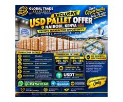 30-PALLET USD INVENTORY — JKIA / BONDED-WAREHOUSE AREA