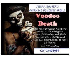 Top 10 Powerful Revenge Spells That Work in the USA  +27717403094